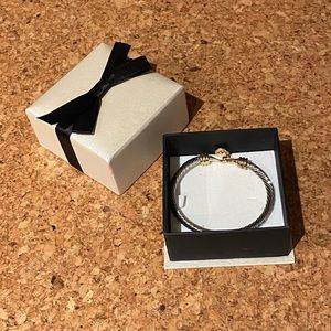 Cate and Chloe Silver Cuff